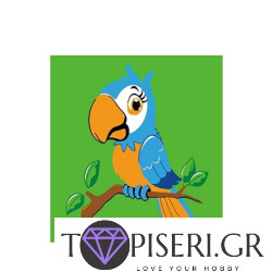 Painting By Numbers For Kids Cute Parrot