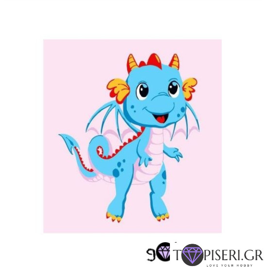 Painting By Numbers For Kids Dragon 2 - Tapiseri.GR