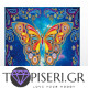 Diamond Painting With Luminous Stones Butterfly - Tapiseri.GR Diamond Painting With Luminous Stones Butterfly - Tapiseri.GR