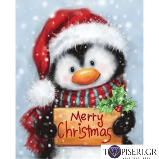 Painting By Numbers Merry Christmas 2 - Tapiseri.GR