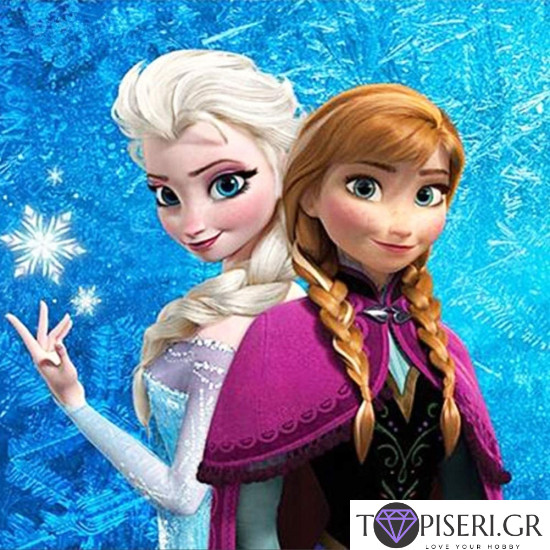 Diamond Painting Elsa And Ana - Tapiseri.GR