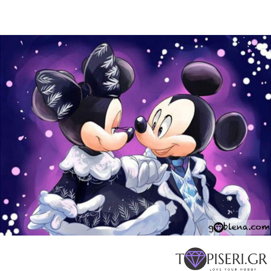 Diamond Painting Mickey And Minnie Mouse - Tapiseri.GR Diamond Painting Mickey And Minnie Mouse - Tapiseri.GR