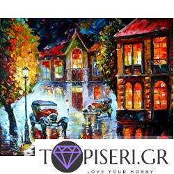Diamond Painting Retro View