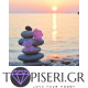 ECO Diamond Painting Balancing Stones With Hawaiian Flower - Tapiseri.GR