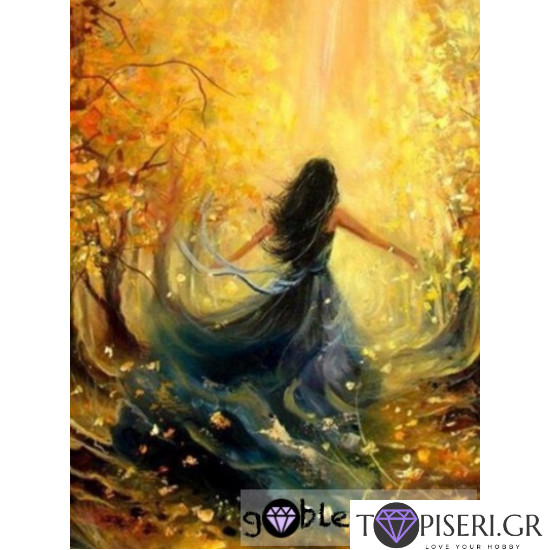 Diamond Painting Walk In The Autumn - Tapiseri.GR