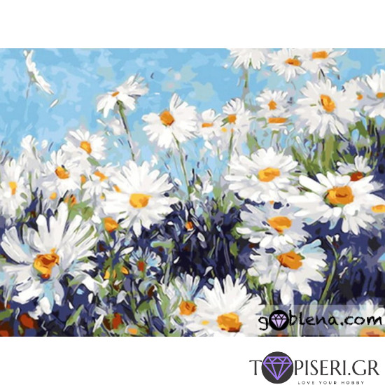 Diamond Painting Daisies 3 - Tapiseri.GR Diamond Painting Daisies 3 - Tapiseri.GR