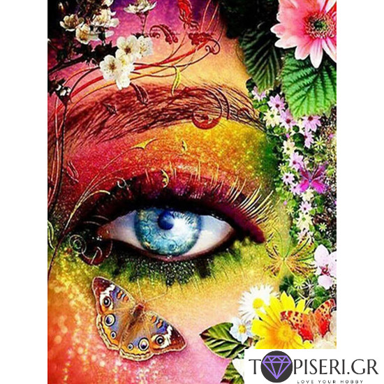 Diamond Painting Colourful Look - Tapiseri.GR