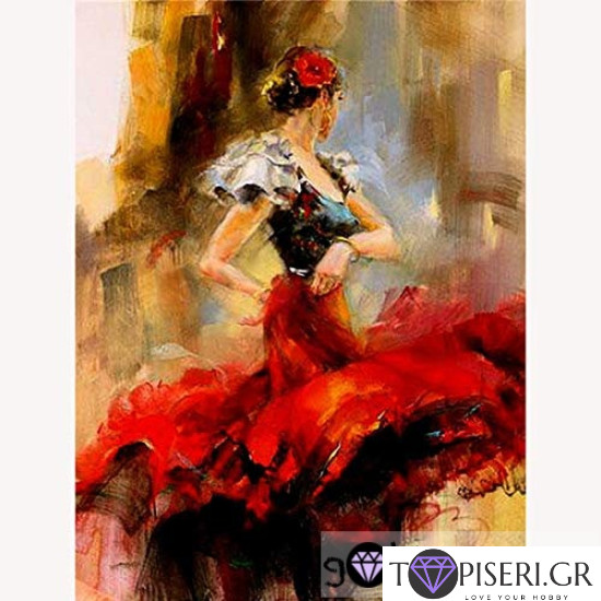Diamond Painting Flamenco - Tapiseri.GR