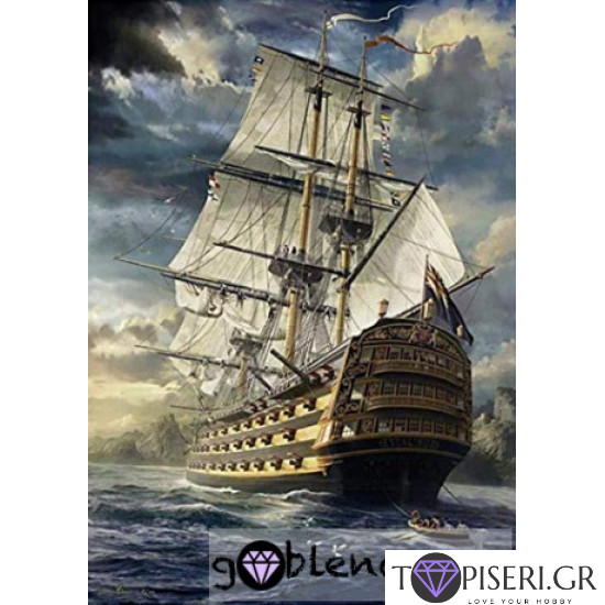 Diamond Painting Ship 3 - Tapiseri.GR