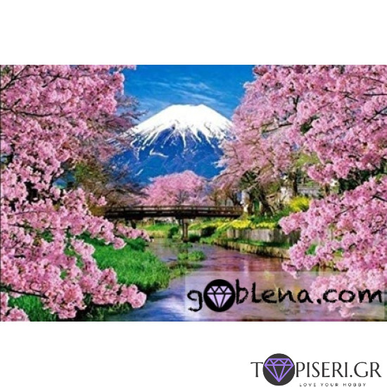 Diamond Painting Pink Mountain - Tapiseri.GR