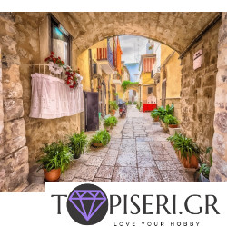 Diamond Painting Italian Street