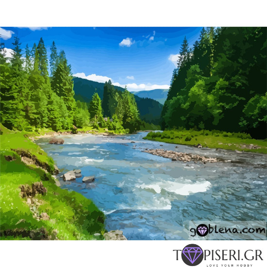 Diamond Painting River - Tapiseri.GR