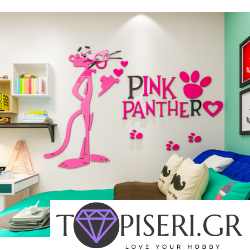 3D Wall Sticker The Pink Panther