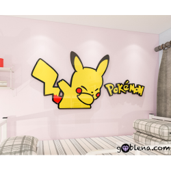 3D αυτοκόλλητο τοίχου Pokemon 2