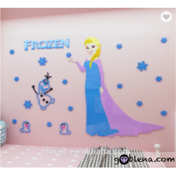 3D αυτοκόλλητο τοίχου Frozen