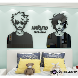 3D αυτοκόλλητο τοίχου Naruto 2
