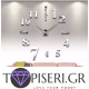 3D Wall Sticker Clock - Tapiseri.GR