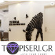 3D Wall Sticker Zebra 2 - Tapiseri.GR