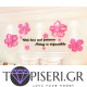 3D Wall Sticker Flowers 10 - Tapiseri.GR