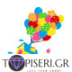 Kids 3D Wall Sticker Balloons - Tapiseri.GR
