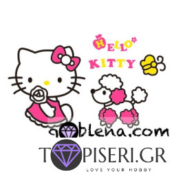 Kids 3D Wall Sticker Hello Kitty 3