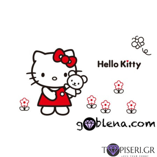 Kids 3D Wall Sticker Hello Kitty 4 - Tapiseri.GR