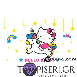 Kids 3D Wall Sticker Hello Kitty 8