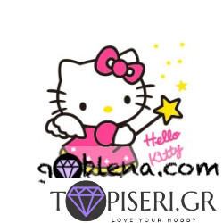 Παιδικό 3D αυτοκόλλητο τοίχου Hello Kitty 12