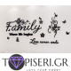 3D αυτοκόλλητο τοίχου Family 4 - Tapiseri.GR 3D αυτοκόλλητο τοίχου Family 4 - Tapiseri.GR