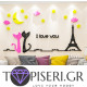 Kids 3D Wall Sticker Kittens 3 - Tapiseri.GR