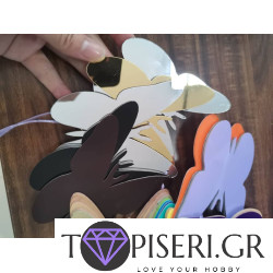 Παιδικό 3D αυτοκόλλητο τοίχου Animal concert