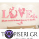 3D αυτοκόλλητο τοίχου Love 3 - Tapiseri.GR