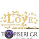 3D Wall Sticker Love 5 - Tapiseri.GR