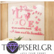 3D αυτοκόλλητο τοίχου Love 6 - Tapiseri.GR