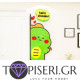 Παιδικό 3D αυτοκόλλητο τοίχου Hello Dinosaurs - Tapiseri.GR