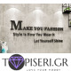 3D Wall Sticker Make You Fashion - Tapiseri.GR