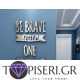 3D αυτοκόλλητο τοίχου Be brave - Tapiseri.GR