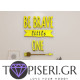 3D αυτοκόλλητο τοίχου Be brave - Tapiseri.GR
