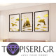 Mirrored 3D Wall Sticker Sea - Tapiseri.GR