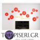 3D Wall Sticker Heart Of Love - Tapiseri.GR