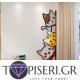 Kids 3D Wall Sticker Kittens 7 - Tapiseri.GR