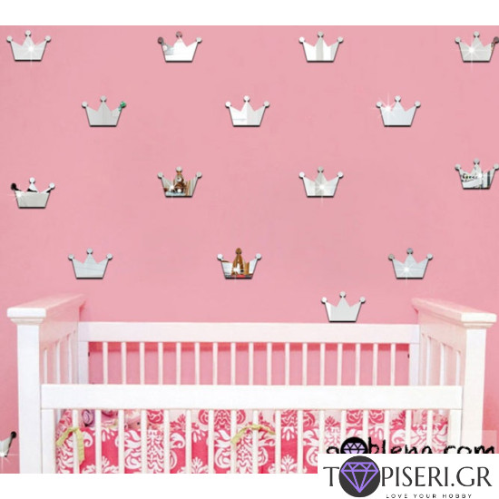 Kids 3D Wall Sticker Crowns - Tapiseri.GR