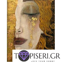 Diamond Painting Golden Tears By Gustav Klimt