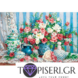Diamond Painting Still Life With Roses