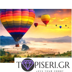 ECO Diamond Painting Flying Balloons