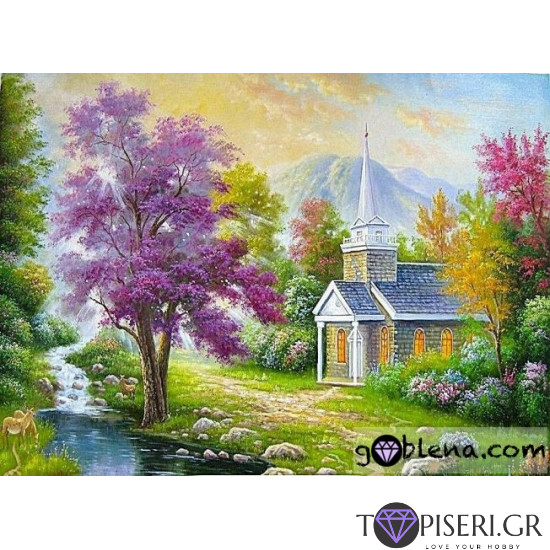 ECO Diamond Painting Church - Tapiseri.GR
