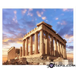 Ζωγραφική με αριθμούς Παρθενώνας