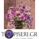 Painting By Numbers Purple Bouquet - Tapiseri.GR