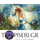 Painting By Numbers The Lady With The White Horse - Tapiseri.GR Painting By Numbers The Lady With The White Horse - Tapiseri.GR