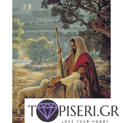 Ζωγραφική με αριθμούς Ιησούς 2